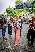 Queen Maxima Visits Mental Health Program - Rotterdam