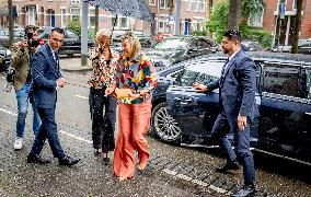 Queen Maxima Visits Mental Health Program - Rotterdam