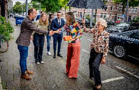 Queen Maxima Visits Mental Health Program - Rotterdam