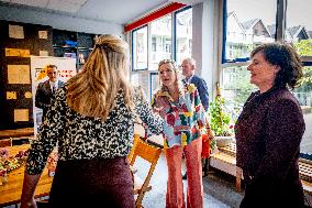 Queen Maxima Visits Mental Health Program - Rotterdam