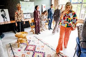 Queen Maxima Visits Mental Health Program - Rotterdam