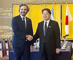 Japan, Argentina foreign ministers