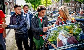 Queen Maxima Visits Mental Health Program - Rotterdam