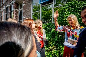 Queen Maxima Visits Mental Health Program - Rotterdam