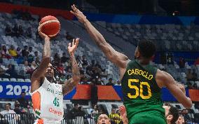 (SP)INDONESIA-JAKARTA-BASKETBALL-FIBA WORLD CUP-GROUP G-CIV VS BRA