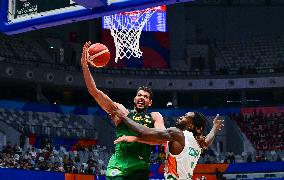 (SP)INDONESIA-JAKARTA-BASKETBALL-FIBA WORLD CUP-GROUP G-CIV VS BRA