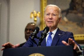 DC: President Biden Speaks on the Federal Response to the Maui Wildfires and Hurricane Idalia