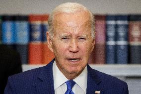 DC: President Biden Speaks on the Federal Response to the Maui Wildfires and Hurricane Idalia