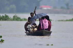 INDIA-ASSAM-MORIGOAN-FLOODS