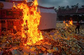 Hungry Ghost Festival - Sumatra