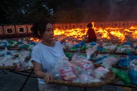 Hungry Ghost Festival - Sumatra