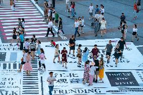 Zebra Crossing in Chongqing