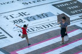 Zebra Crossing in Chongqing