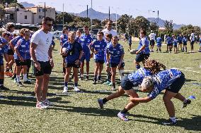 South African Rugby Team Training Session - Corsica