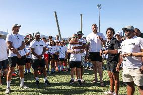 South African Rugby Team Training Session - Corsica