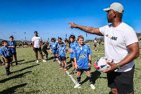 South African Rugby Team Training Session - Corsica