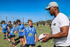 South African Rugby Team Training Session - Corsica