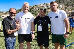 South African Rugby Team Training Session - Corsica