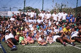 South African Rugby Team Training Session - Corsica