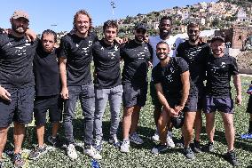 South African Rugby Team Training Session - Corsica