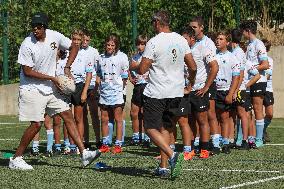 South African Rugby Team Training Session - Corsica