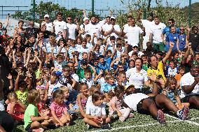 South African Rugby Team Training Session - Corsica