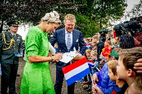 Dutch Royals Start Regional Visit To The Gelderse Vallei