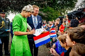 Dutch Royals Start Regional Visit To The Gelderse Vallei