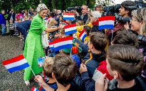 Dutch Royals Start Regional Visit To The Gelderse Vallei