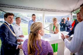 Dutch Royals Start Regional Visit To The Gelderse Vallei