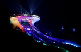 National Ski Jumping Centre Night View