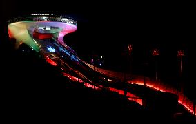 National Ski Jumping Centre Night View