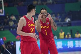 (SP)THE PHILIPPINES-MANILA-BASKETBALL-FIBA WORLD CUP-CLASSIFICATION ROUND-CHN VS ANG