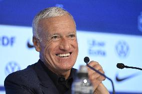 Didier Deschamps Press Conference - Paris