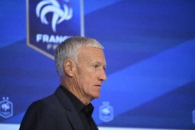 Didier Deschamps Press Conference - Paris