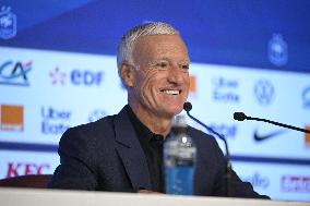 Didier Deschamps Press Conference - Paris