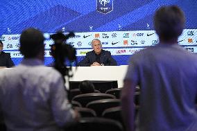 Didier Deschamps Press Conference - Paris