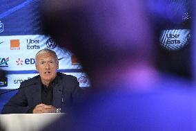 Didier Deschamps Press Conference - Paris