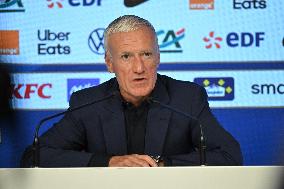 Didier Deschamps Press Conference - Paris