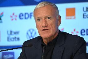 Didier Deschamps Press Conference - Paris