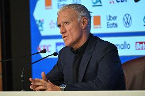 Didier Deschamps Press Conference - Paris
