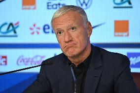 Didier Deschamps Press Conference - Paris