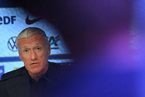 Didier Deschamps Press Conference - Paris