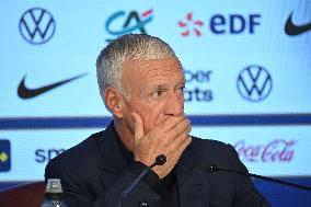 Didier Deschamps Press Conference - Paris