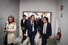 Ministerial Visit To Gennevilliers