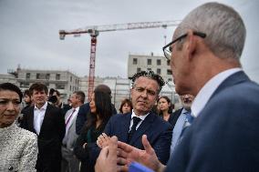 Ministerial Visit To Gennevilliers