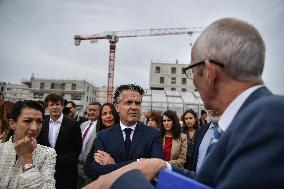 Ministerial Visit To Gennevilliers