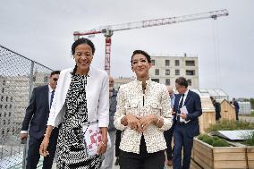 Ministerial Visit To Gennevilliers