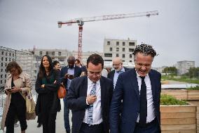 Ministerial Visit To Gennevilliers