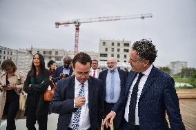 Ministerial Visit To Gennevilliers